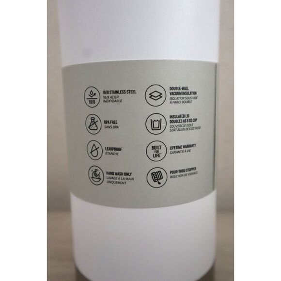 Stanley 1.4 QT / 44 OZ Unisex Frost White The Adventure To-Go Thermal Bottle - Picture 9 of 10
